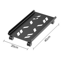 Meilleur support universel réglable en métal robuste pour processeur mobile sous le bureau Support de boîtier d'ordinateur pour PC