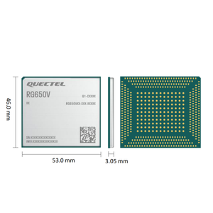 Módulo Quectel RG650E RG650V 5G LGA, bandas globales de 7Gbps DL, modos NSA <span class=keywords><strong>SA</strong></span> Industrial EMBB IoT, temperatura extendida de-40C a 85C - Product Image 4