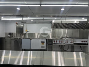 Restaurant conteneur maritime modifié 20ft 40ft avec équipement de cuisine, très demandé en Chine - Product Image 6