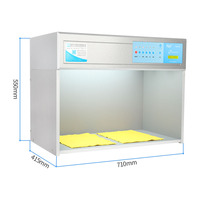 Caja de Luz Electrónica Automática TILO T60(5) para Verificación de Color, Estándar Internacional, para Evaluación de Color en Impresión Textil con Tinta, 220V, 1 Año de Garantía