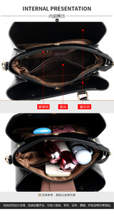 New Small <b>Square</b> Lattice Bag Pu Solid Zipper Fashion Single Shoulder Messenger Bag With Chain Ladies Handbag - Product Image 5