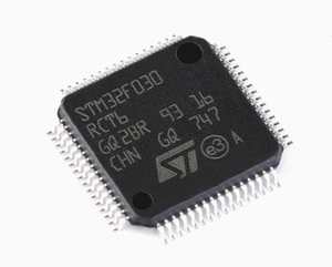 IC kontroler mikro 32-Bit STM32F030RCT6 64-LQFP baru dengan 48MHz & 256KB FLASH 10x10" - Product Image 1