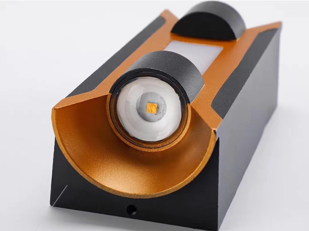 LED Wall Light Garden Waterproof Hexagon  Aluminum Wall Lamp Fancy Lights Exterior 2W 3W 5W 6W 7W 8W