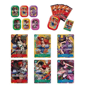 Coffret de cartes à collectionner One Piece exclusif Asie, <span class=keywords><strong>mini</strong></span>-boîte métallique Vol.3, anime Luffy Shanks <span class=keywords><strong>Boa</strong></span> <span class=keywords><strong>Hancock</strong></span> TCG, boîte de rangement en métal - Product Image 2