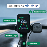 Komputer Sepeda Elektronik Haytrix L5 Tahan Air IP67 Layar LCD Berkabel dengan Speedometer dan Dudukan Stang