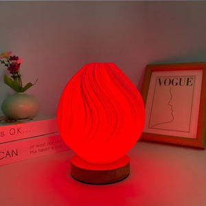 Nordic Small Desk Lamp <b>Remote</b> <b>Control</b> 16 Color Atmosphere Desk Lamp High-end Feeling Bedroom Romantic Decoration LED Night Light - Product Image 3