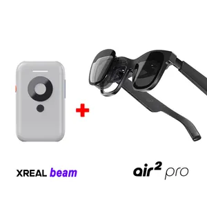XREAL hava 2 Pro Nreal hava akıllı AR gözlük taşınabilir uzay dev ekran 1080p görüntüleme mobil bilgisayar HD özel 130 inç ekran