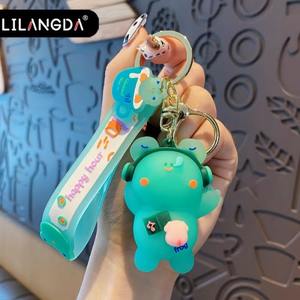 2025 Hot Sale High Quality Trendy Car Key Pendant Cute <b>Bag</b> Small Ornament Earphone Mengbao Epoxy Keychain - Product Image 5