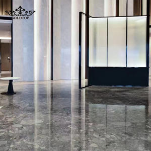 Losas Grandes de Mármol RITZ GRAY Pulido de Lujo Goldtop para Pisos Modernos de Villas y Paredes Impermeables - Product Image 5