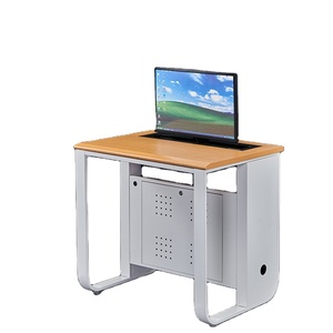 Bàn làm việc máy tính màn hình bật lên điện hiện đại dành cho học sinh trung học/ngoài trường, nội thất trường học phong cách để sử dụng trong lớp học - Product Image 3