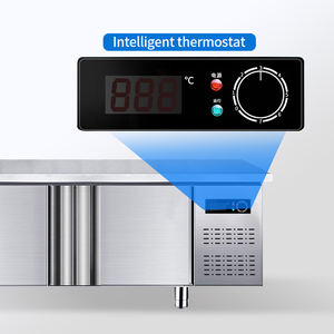 Refrigerador <span class=keywords><strong>congelador</strong></span> bajo encimera <span class=keywords><strong>nevera</strong></span> mesa de trabajo 1,8 m banco de trabajo comercial refrigerado por aire bajo encimera <span class=keywords><strong>nevera</strong></span> - Product Image 2