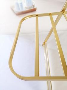 Porte-vêtements pliable en aluminium de haute qualité, support pour vêtements, séchoir à linge extérieur, porte-vêtements pliable ALSR-8020R - Product Image 6