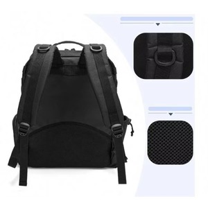 Estuche de Viaje para Barberos con Muestra Gratis, Bolsa de Peluquería de Gran Capacidad para Diversas Herramientas de Corte de Cabello, Mochila Negra para Barberos - Product Image 6