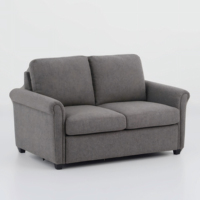 Usine directe tissu coussin doux lit caché canapé-lit inclinable cadre en bois pliable salon chambre hôtel utilisation