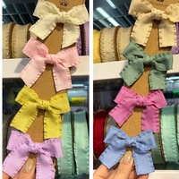 Rubans à double volant de 1-1/2 pouce pour emballage cadeau, nœuds faits main DIY, accessoires pour cheveux, dentelle pour vêtements, accessoires en dentelle