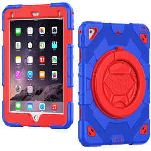 Étui pour tablette PC en silicone pour <span class=keywords><strong>iPad</strong></span> <span class=keywords><strong>Pro</strong></span> 9.7 2017 5e <span class=keywords><strong>génération</strong></span> 2018 6 <span class=keywords><strong>génération</strong></span> air <span class=keywords><strong>2</strong></span> avec porte-anneau - Product Image 2