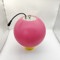 Boule LED suspendue en plastique pour extérieur, Noël, DMX 3D RGB IP65, éclairage décoratif au plafond, lumière pixel