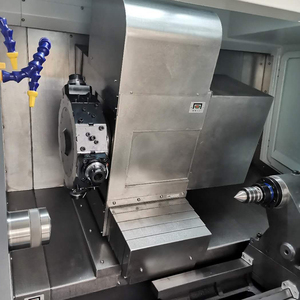 <span class=keywords><strong>Tour</strong></span> CNC équipé d'une <span class=keywords><strong>tour</strong></span> de puissance à 15 stations et d'un axe Y à 90 degrés avec des pièces fabriquées par la marque chinoise Taiwan - Product Image 3