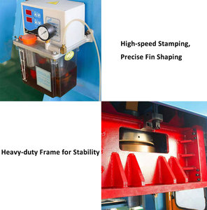 Tự động C Loại trao đổi nhiệt hội thảo nhôm vây Máy ép đấm máy - Product Image 3