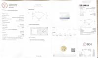 Messi Gems Vente Flash Diamant de laboratoire CVD bleu vif fantaisie taille princesse 1,8 carat VVS2 certifié IGI