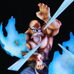 HESPER 26CM Nouvelle Figurine <span class=keywords><strong>Manga</strong></span> Cartoon DRAGON BAII Z Maître Roshi Deux Têtes Interchangeables Figura PVC Anime Jouet Cadeau - Product Image 4