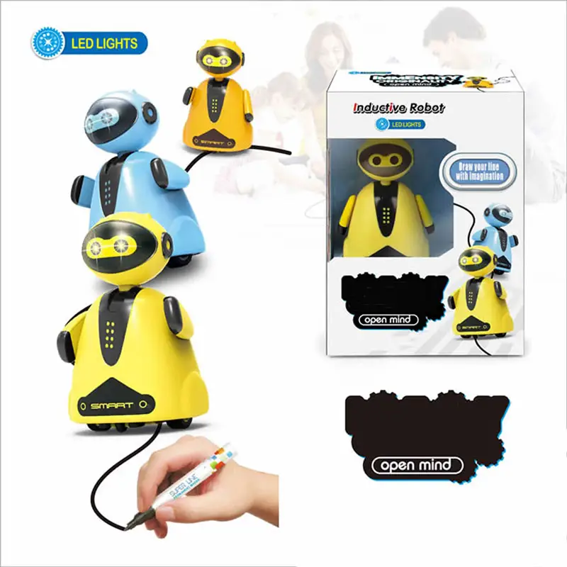 Chenghai New Arrival Electric Smart Line Following Robots Intelligent Toys For Kids