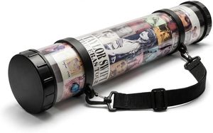 Tube de rangement portable en plastique transparent avec sangle d'épaule, anti-écrasement, pour tapis de jeu, tapis de souris et emballage de posters - Product Image 6