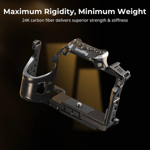 SmallRig 6029/6030/6031 Kit de cage pour appareil photo en fibre de carbone Rhinoceros pour <span class=keywords><strong>Sony</strong></span> <span class=keywords><strong>Alpha</strong></span> A7 V / <span class=keywords><strong>A7R</strong></span> V / A7 IV / A7S III / <span class=keywords><strong>A7R</strong></span> IV - Product Image 3