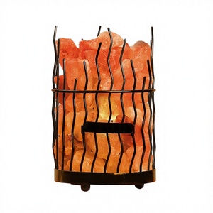 Attrape-rêves artisanal en sel de l'Himalaya, matériaux organiques, morceaux de sel de couleur naturelle, respirant, style moderne, petit format - Product Image 3
