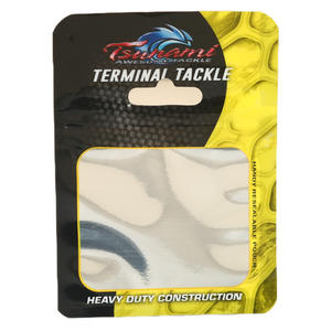 Bolsas de Mylar con Cierre Hermético Personalizadas de Haodong Packing, Bolsas de Plástico Transparente para Aparejos de Pesca, para Anzuelos de Pesca, con Orificio Euro - Product Image 5