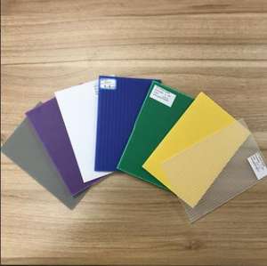 Tablero de lámina de plástico PP corrugado acanalado hueco impermeable multicolor de alta calidad - Product Image 6