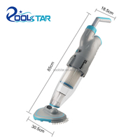 Robot nettoyeur de piscine sans fil Poolstar P1130, haute puissance d'aspiration, nouvelle conception, IPX68, CE, ROHS