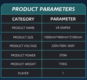 Herovr 9D VR chụp mô phỏng thực tế ảo Súng trò chơi Arcade máy cho khu vực chơi game - Product Image 3