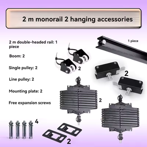 Fotografia 200cm/10KG per montaggio a <span class=keywords><strong>parete</strong></span> pesante braccio braccio per risparmiare spazio per luce ad anello Softbox per fotocamera con Flash stroboscopico - Product Image 6