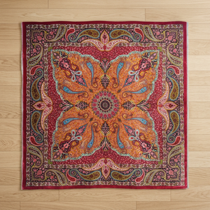 Tapis persan en soie fait main de qualité supérieure, moderne, finement noué à la main, antidérapant, lavable, motif personnalisé, épaisseur 2-3 mm, tapis de luxe - Product Image 4