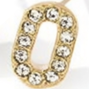 Orecchini a Perno Xz a Forma di O in Acciaio Inossidabile Placcato Oro con Cristalli e Strass per Donna, Gioielli alla Moda dal Design Geometrico e Trendy - Product Image 5