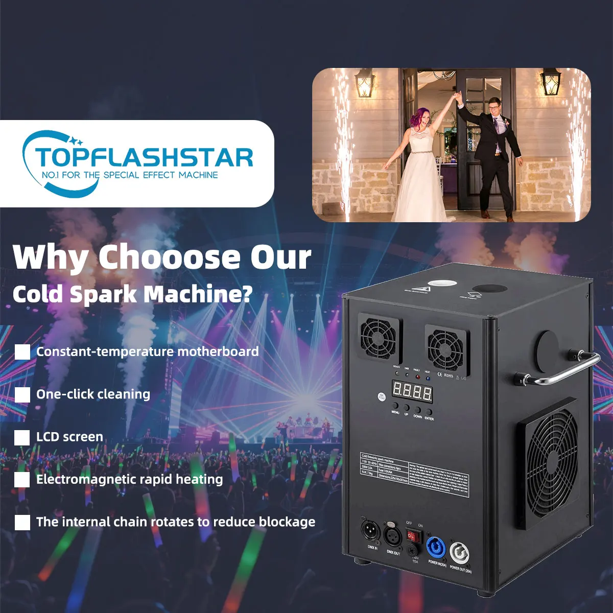 cold pyro machine