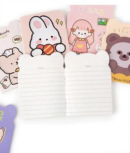 Carnet d'étudiant A6 portable avec couverture en papier offset à reliure thermique mignonne Style imprimé pour l'étude et l'utilisation du journal - Product Image 5