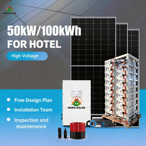 Utilisation hôtelière : Système hors réseau et opérations durables avec 20 chambres couvertes par l'électricité et alimentation électrique ininterrompue 24h/24 - Product Image 1