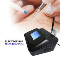 Appareil d'épilation par électrolyse à aiguille fine 0,01 mm Apilus Beauty Clinic pour l'épilation des poils blancs