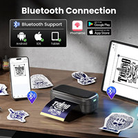 AIMO Produk Terbaru Printer Stencil Tato Nirkabel Bluetooth 3-Inch TP31 Mini Printer Tato untuk Seniman Studio