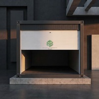 Zhongming 20 40 pieds – Maisons conteneurs de bureau préfabriquées modernes détachables, maisons mobiles en kit, garages à panneaux sandwich