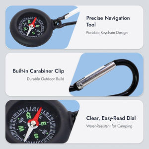 Boussole <span class=keywords><strong>en</strong></span> silicone portable de haute précision pour l'extérieur, <span class=keywords><strong>en</strong></span> gros, <span class=keywords><strong>en</strong></span> stock, pour la randonnée et le camping - Product Image 5