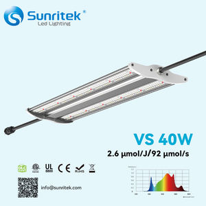 תאורת לד לגידול צמחים אנכי מקורה, ספקטרום מלא LM301h, דקה במיוחד, עמידות למים IP65, אחריות 5 שנים, CRI88, לגידול ירקות. - Product Image 4