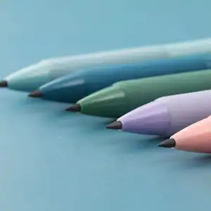 Clip Everlasting Pencil Reusable Exquisite Inkless Eternal Pencil Unlimited Writing Pen Erasable Infinite Pencil