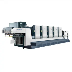 CMYK XJ118-4 Color large folio offset press for color packaging printing offset printer