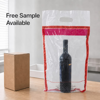 Sac de sécurité anti-effraction ICAO STEB, sac d'emballage de sécurité en plastique