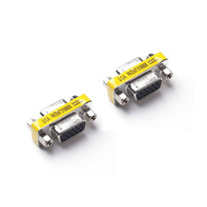 VGA Female to Female Adapter SVGA Coupler HD15 Mini Gender Changer VGA Cable Extender for Computer Monitor Projector - Product Image 2