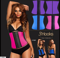 Cincher de cintura de látex para mujer, 9 huesos de acero, recortador de cintura de látex, cinturón deportivo para pérdida de peso
