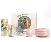 Ensemble de 6 bols à matcha personnalisés, fouet en bambou, logo personnalisé, ensemble de thé matcha, ensemble matcha